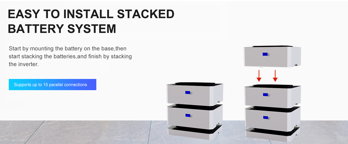 48v100ah-Stackable-Lithium-Battery