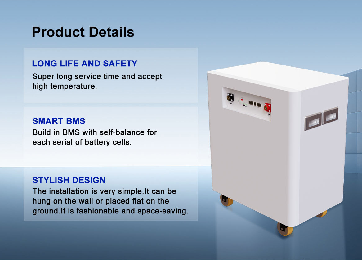 Floor standing storage battery